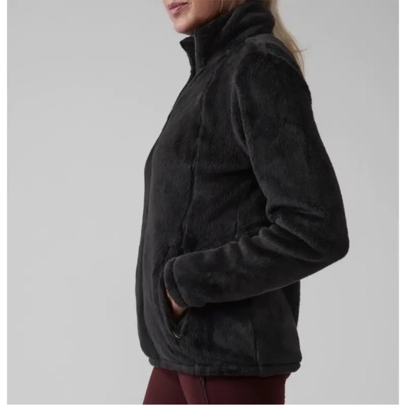 Athleta Double Cozy Karma Fleece Full Zip Jacket - Picture 2 of 7